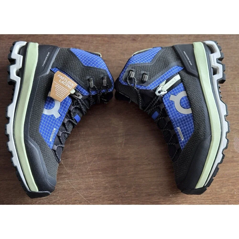 Women’s Size 9.5 On Cloudalpine Waterproof Cobalt Limelight 3WD10841198 NIB